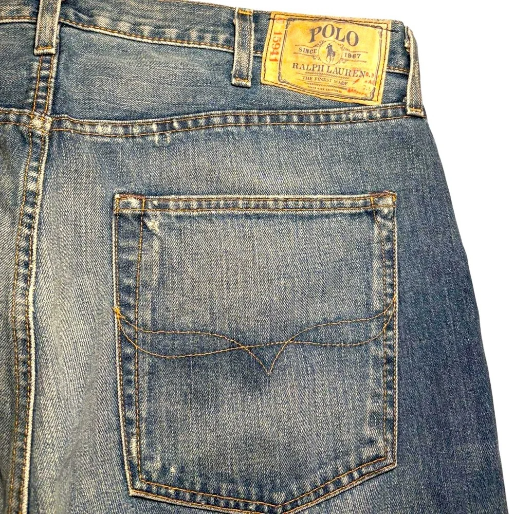 Polo Ralph Lauren Jeans Cortlandt 300 Straight Leg Gold Wash